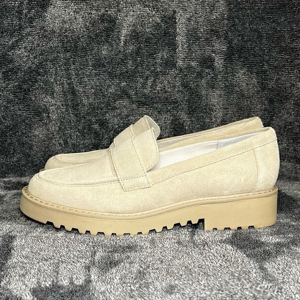Franco Sarto Carol 3 Lugged Loafers women size 6 M